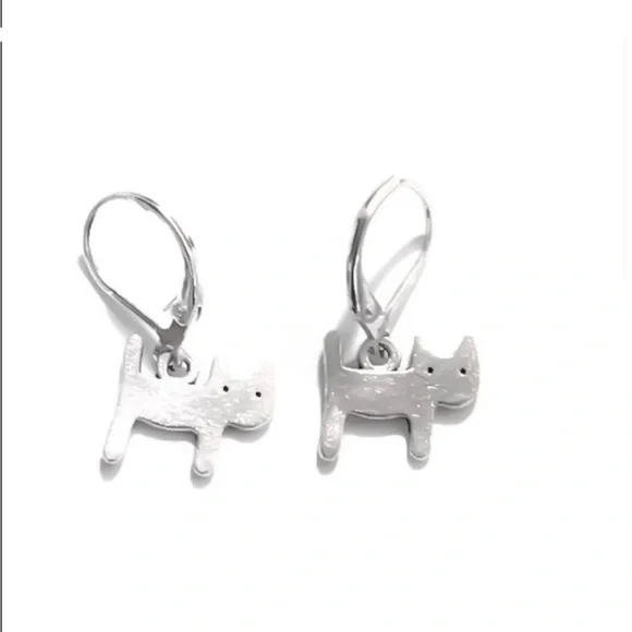 Cute kitty cat earrings - Picture 2 of 4